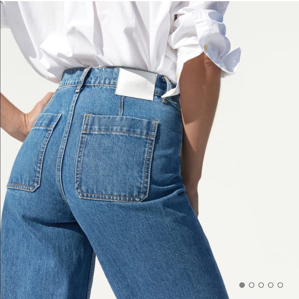 Everlane Wide Leg Crop Edition 02 Denim - Sz 28